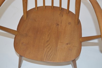 Lot 118 - Two Ercol Goldsmith Windsor carver chairs