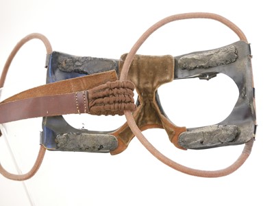 Lot 463 - Flying cap and goggles