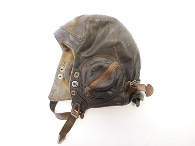 Lot 463 - Flying cap and goggles