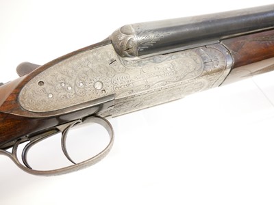 Lot 213 - Sarasqueta 12 bore side by side shotgun LICENCE REQUIRED