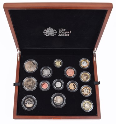 Lot 44 - The Royal Mint 2015 United Kingdom Premium Proof Coin Set.