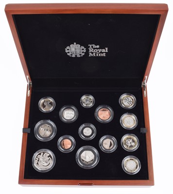 Lot 195 - The Royal Mint 2018 United Kingdom Premium Proof Coin Set.