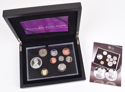 Lot 140 - The Royal Mint 2012 Diamond Jubilee Executive Proof Coin Set.