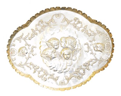 Lot 110 - An Edward VII silver dressing table tray