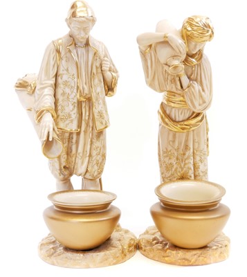 Lot 167 - Pair of Royal Worcester figures