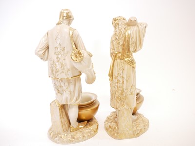 Lot 167 - Pair of Royal Worcester figures