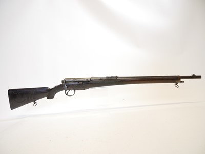 Lot 178 - Rare Boer War carved Army and Navy Lee Speed .303 bolt action rifle LICENCE REQUIRED