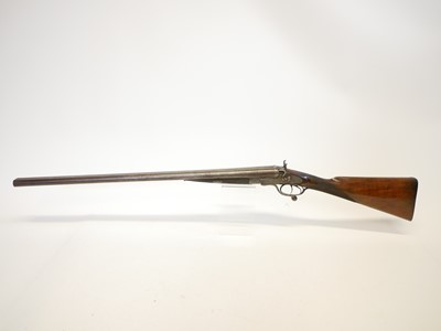 Lot 240 - C. Playfair 12 bore side by side shotgun LICENCE REQUIRED