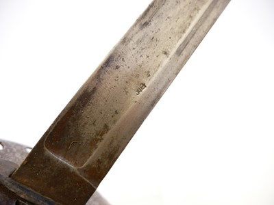 Lot 395 - 1796 pattern heavy cavalry sabre