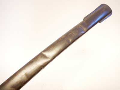 Lot 398 - Italian 1833 pattern mounted artillery sword.