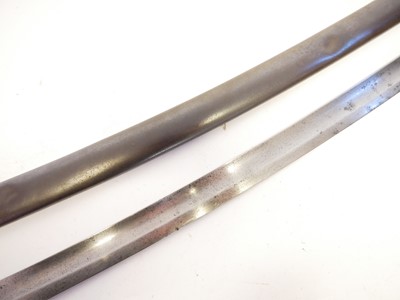 Lot 398 - Italian 1833 pattern mounted artillery sword.