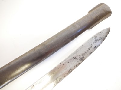 Lot 398 - Italian 1833 pattern mounted artillery sword.
