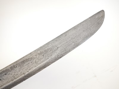 Lot 399 - 1796 pattern light cavalry trooper's sabre