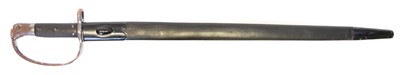 Lot 417 - Martini Henry 1879 Artillery sword bayonet