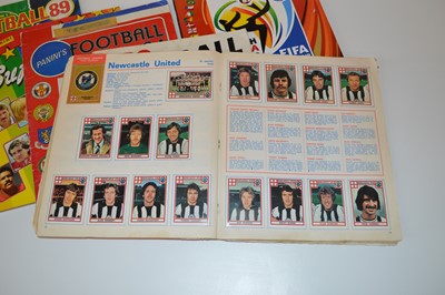 Lot 87 - Panini Football Sticker Albums