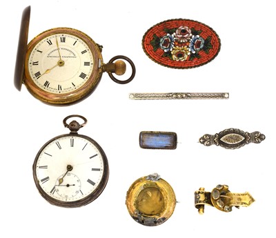 Lot 104 - A selection of jewellery and watches