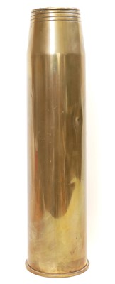 Lot 298 - Naval shell case.
