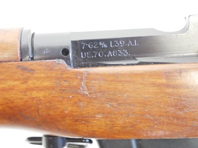 Lot 426 - Lee Enfield L39A1 7.62 bolt action rifle LICENCE REQUIRED