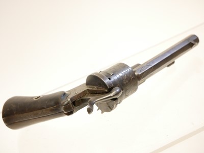 Lot Belgian 7mm pinfire revolver