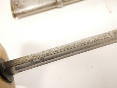 Lot 203 - Modern replica of a French Heavy Cavalry Cuirassiers trooper’s sword