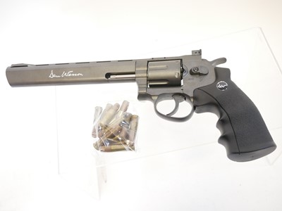 Lot 144 - Dan Wesson .177 CO.2 revolver air pistol serial number 12L50759