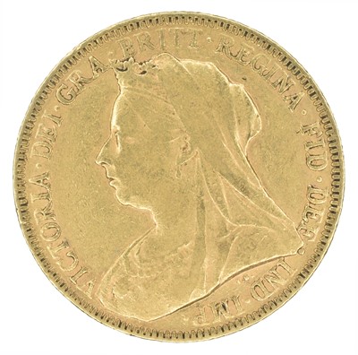 Lot 223 - Queen Victoria, Sovereign, 1894.