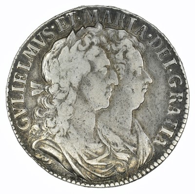 Lot 67 - William and Mary, Halfcrown, 1689.