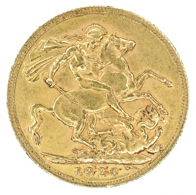 Lot 112 - King George V, Sovereign, 1926, Pretoria Mint.