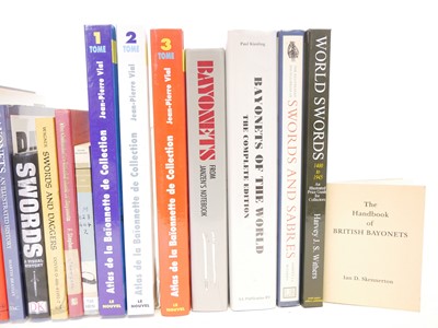 Lot 295 - Collection of edged weapon reference books.