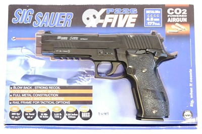 Lot Sig Sauer P226 X-Five .177 CO2 air pistol