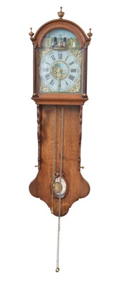 Lot 227 - 19th Century Dutch Frisian Tail Wall Clock
