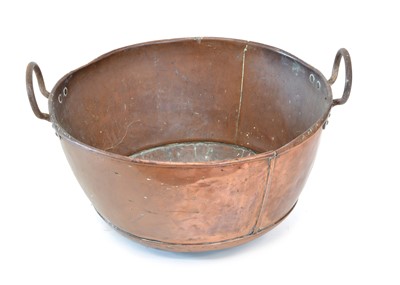 Lot 198 - Victorian Copper Cooking Pot
