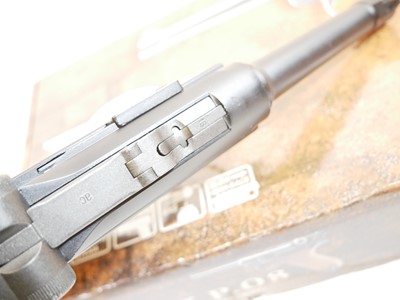 Lot 146 - Umarex Legends PO8 Luger air soft pistol UKRA MEMBERSHIP REQUIRED