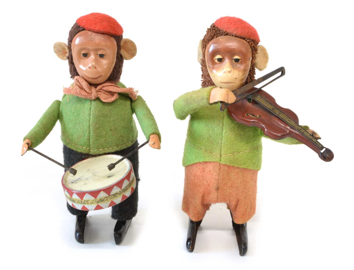 Lot 80 - Two Schuco Clockwork Monkeys