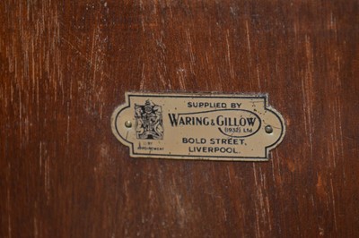 Lot 64 - Waring & Gillow Cocktail Cabinet