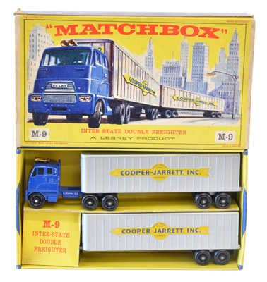 Lot 72 - Matchbox Major Pack No. M9 Inter State Double Freighter