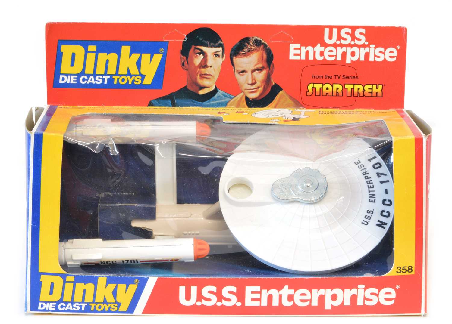Lot 56 - Dinky Toys 358 Star Trek U.S.S. Enterprise