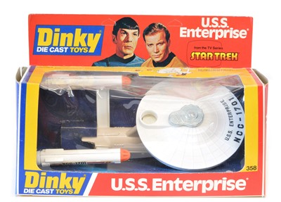 Lot 56 - Dinky Toys 358 Star Trek U.S.S. Enterprise