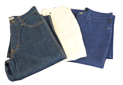 Lot 216 - Three pairs of designer jeans