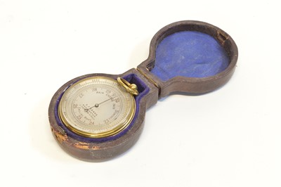 Lot 235 - Cased Pocket Barometer