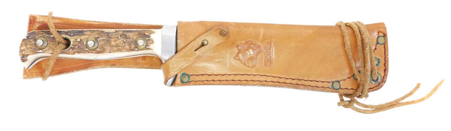 Lot 285 - Puma knife and scabbard