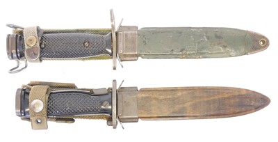 Lot 261 - Two bayonets and scabbards