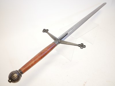Lot 193 - Replica of a Scottish Claymore two handed sword