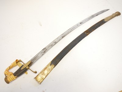 Lot 197 - Replica of a light cavalry officers sabre