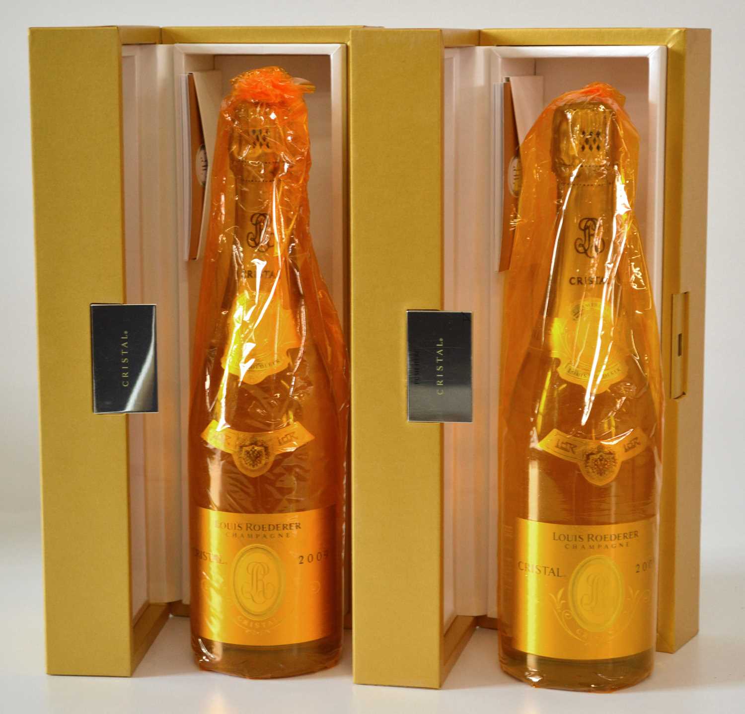 Lot 38 - 2 bottles Champagne Louis Roederer Cristal Vintage 2009