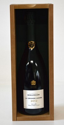 Lot 43 - 1 bottle Champagne Bollinger ‘La Grande Annee’ Vintage 2012