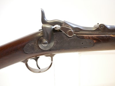 Lot 435 - Trapdoor Springfield 45-70 carbine LICENCE REQUIRED