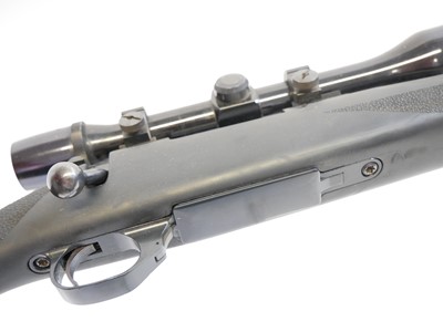 Lot 436 - Howa .243 bolt action rifle with scope and moderator LICENCE REQUIRED