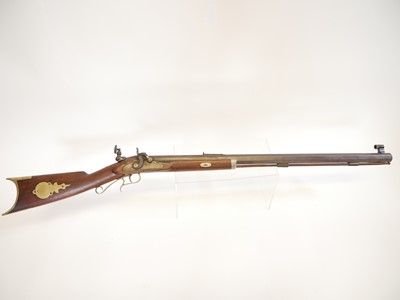 Lot American percussion .45 calibre rifle the barrel by Remington
