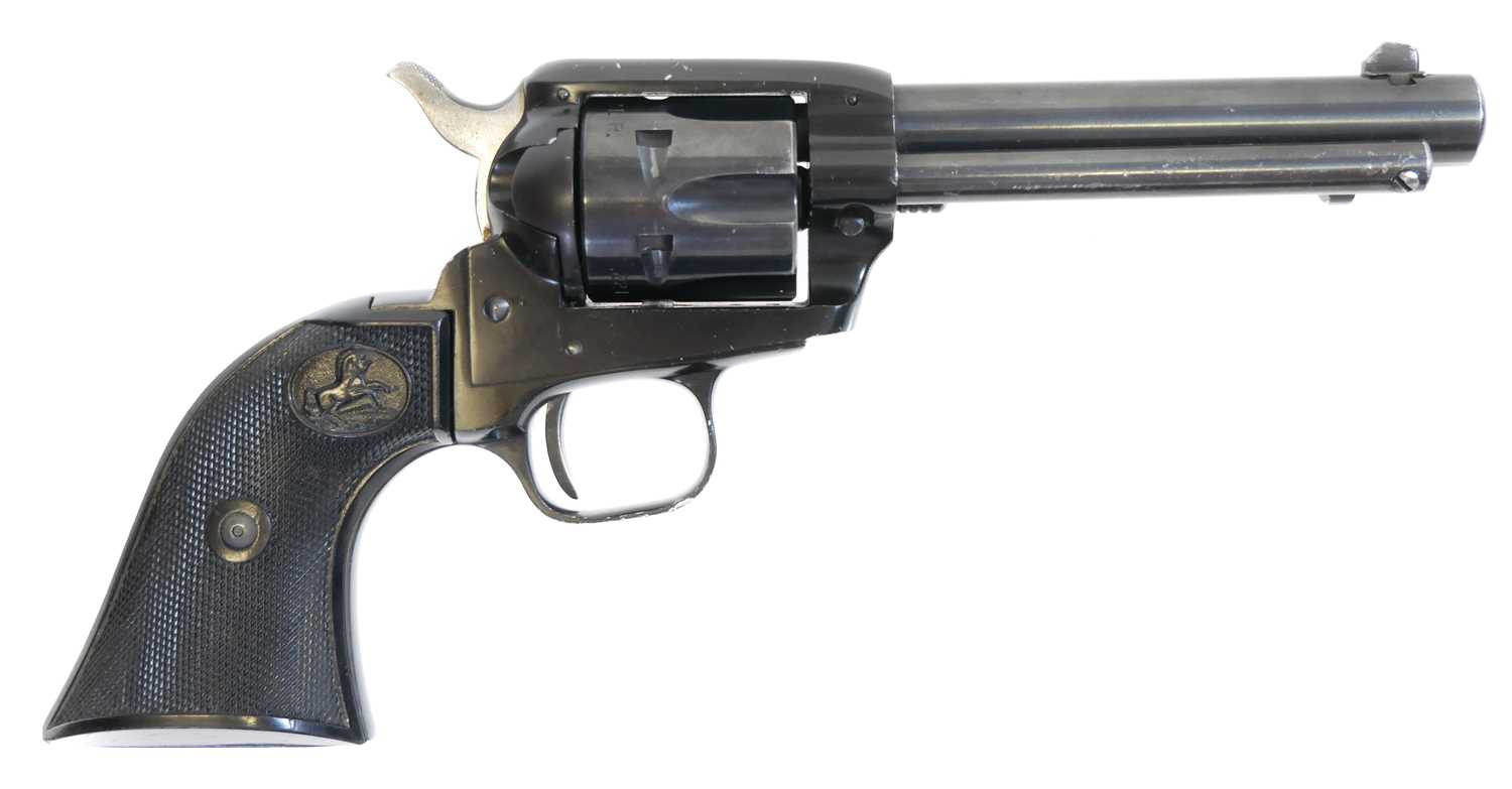 Lot 361 - Colt Single Action Army .22lr Frontier Scout revolver SECTION 5/7 LICENCE REQUIRED